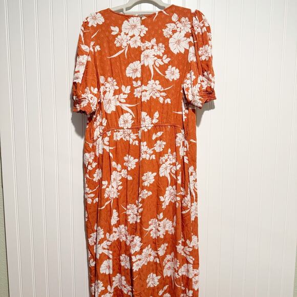 Anthropologie Dolan Nancy Floral Jumpsuit Size Large - Picture 9 of 10
